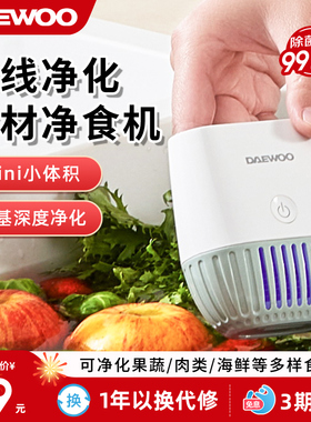 大宇无线果蔬清洗机除农残洗菜机食材多功能净化器洗水果神器QX10