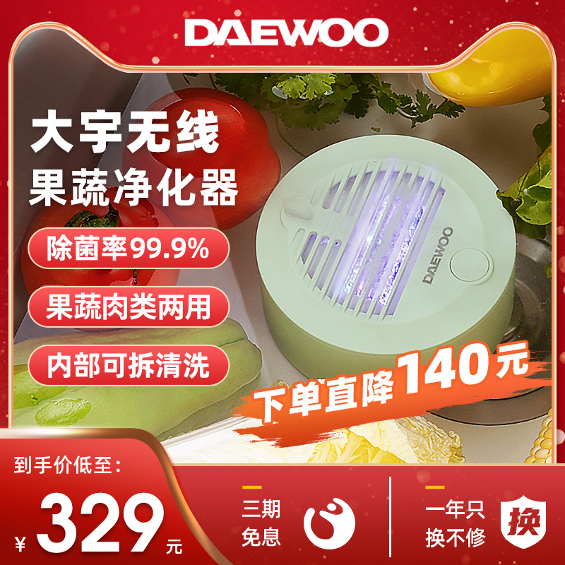 DAEWOO大宇果蔬清洗机无线洗菜机