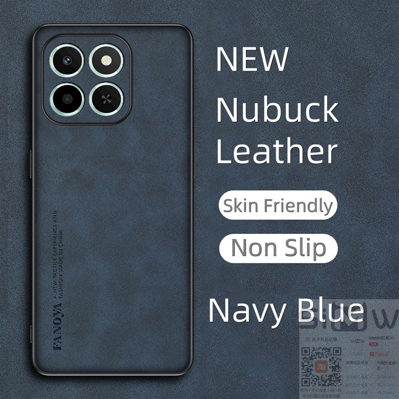 适用于华为荣耀x6c手机壳HONOR X6c海外版羊巴皮保护套NIC一LX1全包镜头防摔LX2磨砂LX3防手汗x六c男女新款