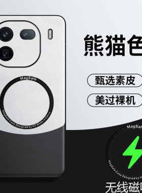 适用于iqoo12pro手机壳iqoo12无线磁吸保护套vivo全包镜头V2309A防摔V2307A个性iq00拼色ipoo简约icoo男女12p