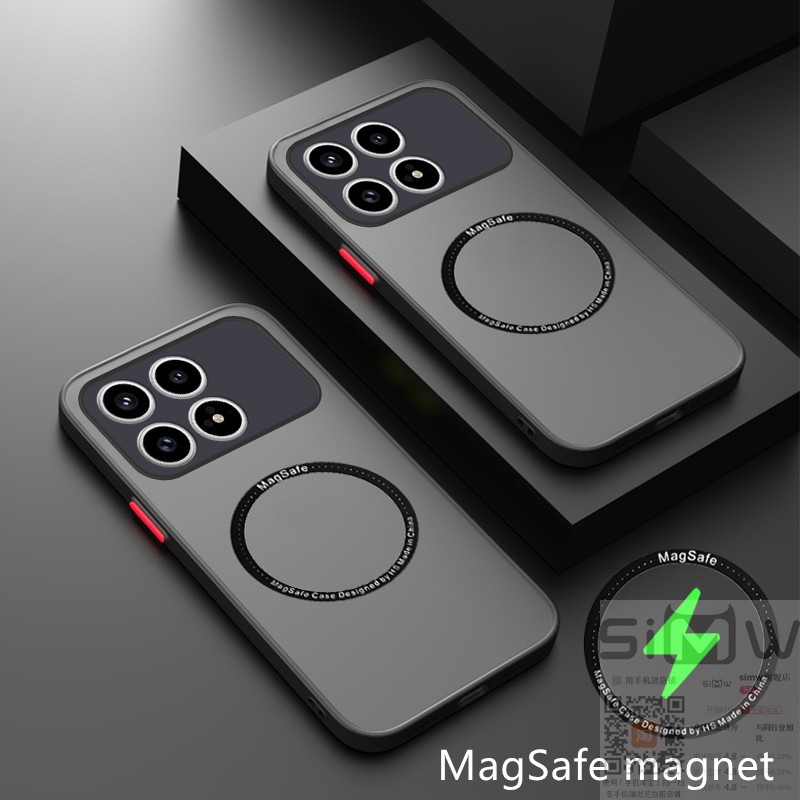 适用于小米pocof8pro手机壳xiaomi poco f8pro透明保护套2510DPC44G全包mi防摔poco软硬壳f8引磁吸por新款5g