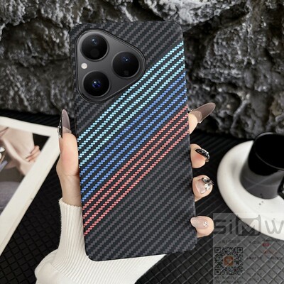 适用于华为pura80手机壳Pura 80磁吸碳纤维保护套HED一AL00全包huawei防摔pura硬壳puar简约prau新款8O轻薄