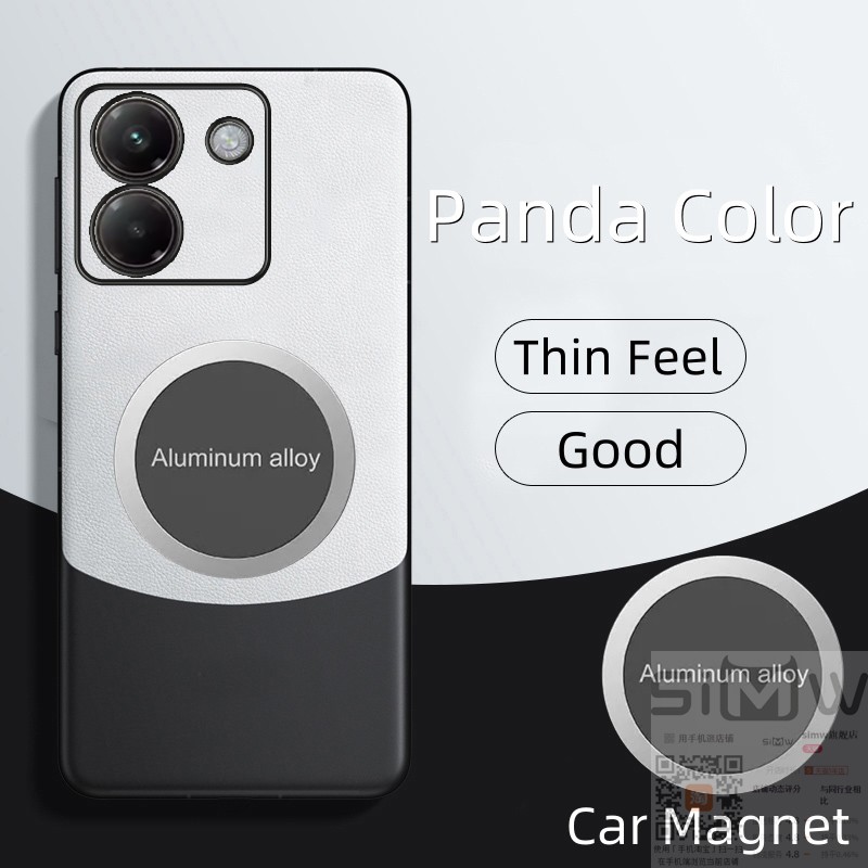 适用于小米pocom7pro手机壳Xiaomi POCO M7Pro 5G保护皮套5G全包镜头p0c0引磁吸copo防指纹opco拼色M7por新款