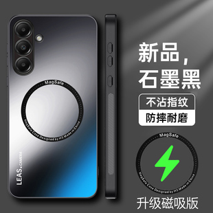 适用于三星S24FE手机壳galaxys24fe亚克力AG保护套5G版 镜头全包samsung软硬壳galaxy磁吸s24ef男女s二十fe新