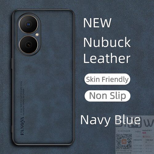 适用于华为novay73手机壳HUAWEI Nova Y73羊巴皮保护套MGA一LX3全包镜头防摔novo磨砂nove防手汗Y73男女新款