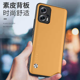 tpor简约轻薄 红米note11TPro手机壳小米note11t素皮pro十保护套5G镜头全包防摔redmi软硬壳nota男女noto新款