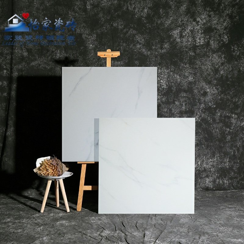 柔光爵士白瓷砖 大理石地砖800x800现代简约客厅卧室防滑地板砖
