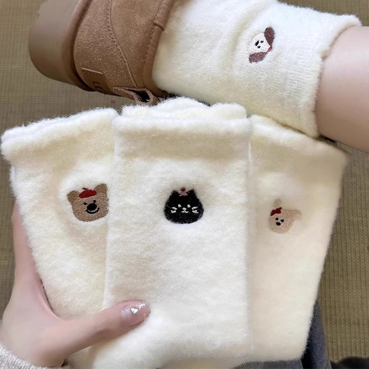 秒杀限时抢购【毛绒袜子女秋冬】