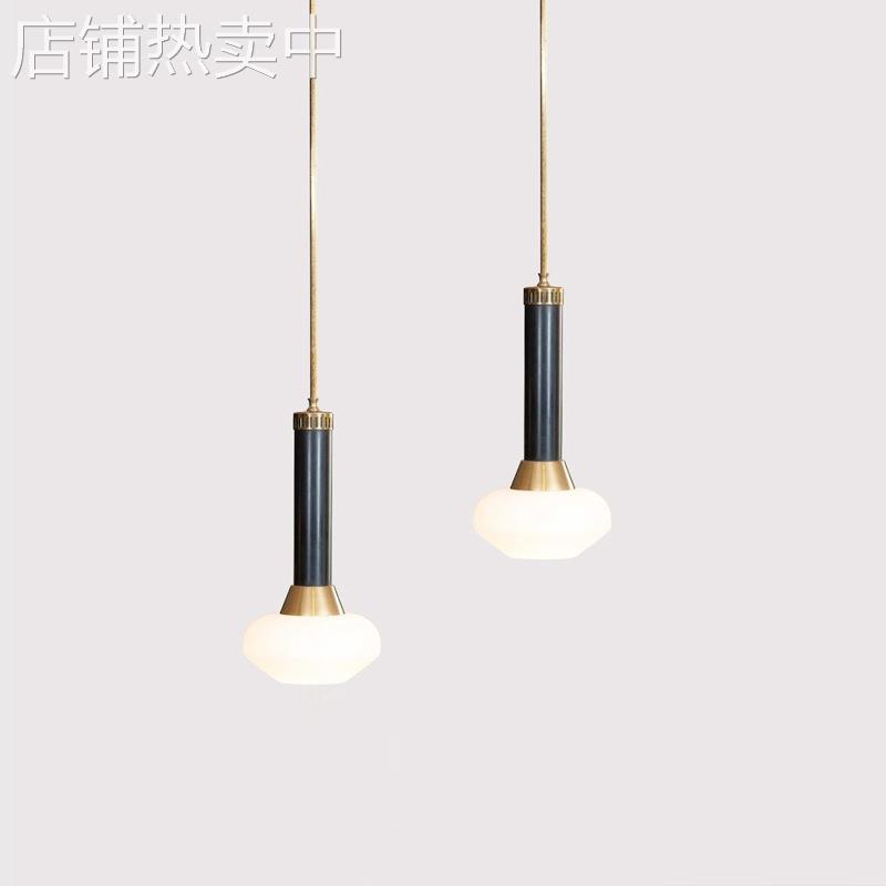 北欧风格玻璃小吊灯后现代设计师个性餐厅咖啡厅吧台民宿装饰灯具