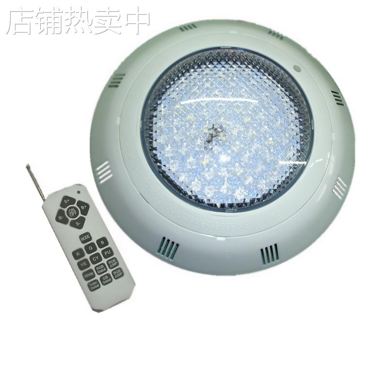 厂家直销60W泳池灯具 LED挂壁式泳池灯 PC水底灯 IP68防水水池灯