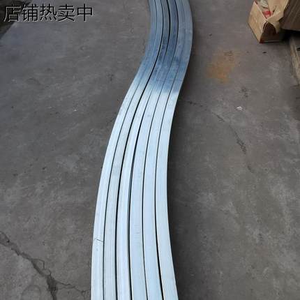 铁艺大门配件大全加厚门顶弧无凹槽门头弯弧门弧S弧弧度弯管方管