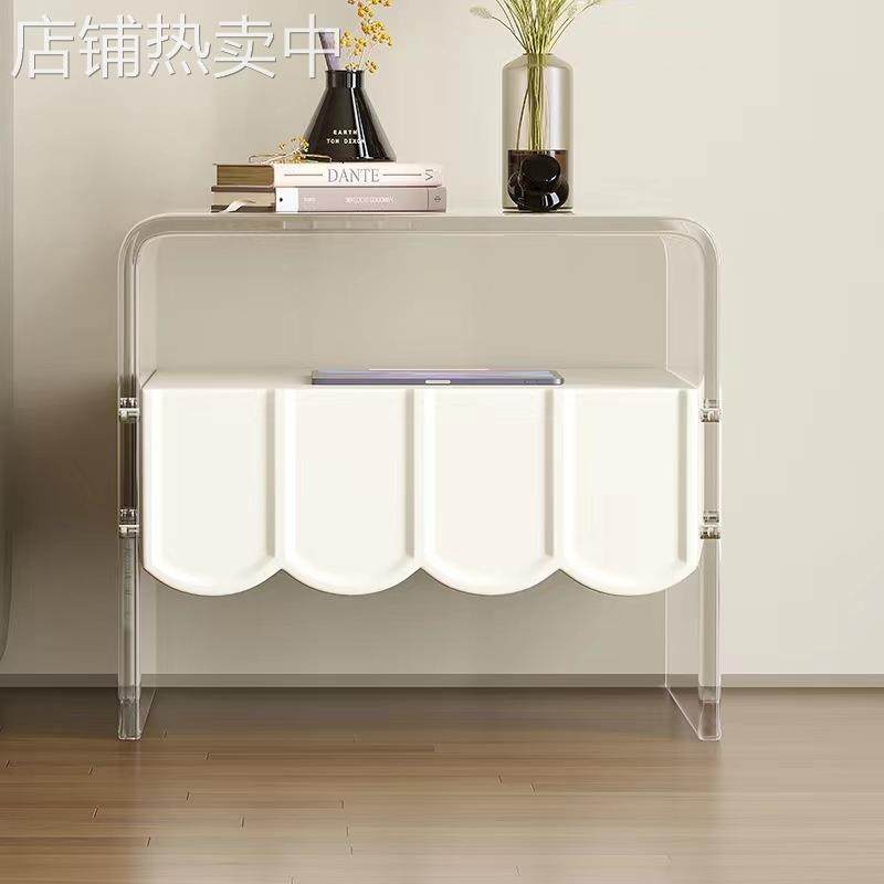 亚克力床头柜简约现代奶油风迷你收纳床边柜悬浮床收纳柜小型家具,包装,其它包装袋,淘宝优惠券,粉丝福利购,淘宝优惠卷