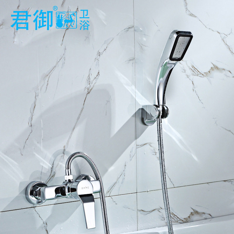 混水阀冷热水龙头热水器花洒开关洗澡全铜混合阀配件暗装淋浴龙