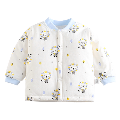 香橙布丁夹棉保暖秋冬上衣棉服