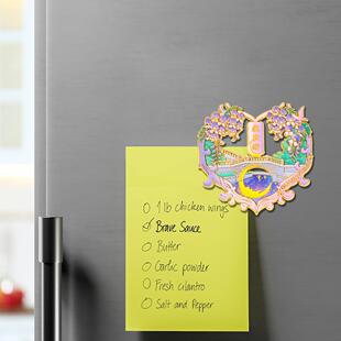 冰箱贴工厂直供广州文创永庆坊环保金属冰箱贴中国城市旅游纪念品