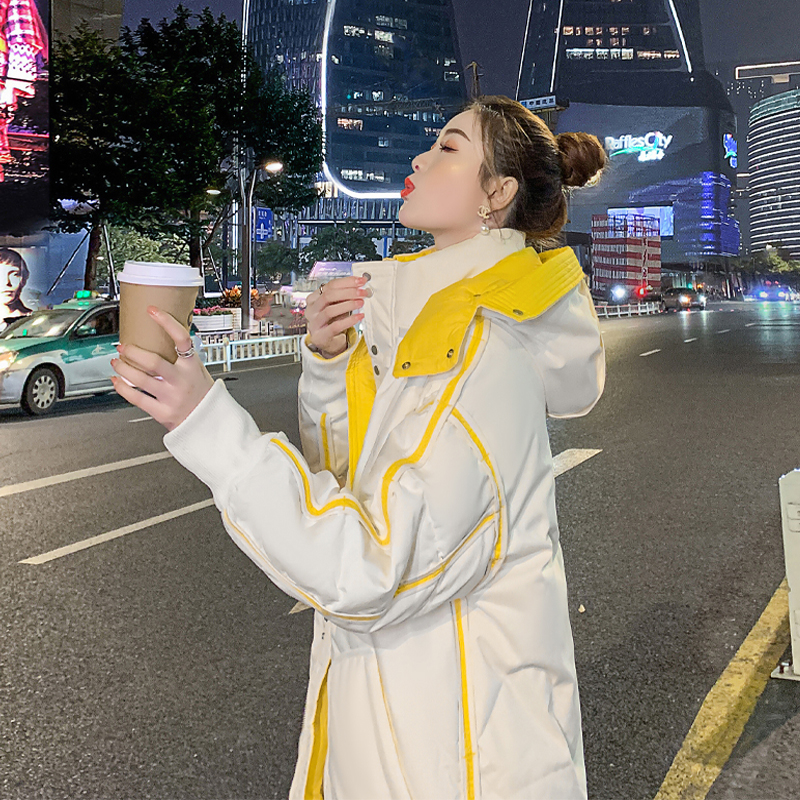 超好看免洗两面穿洋气90绒羽绒服