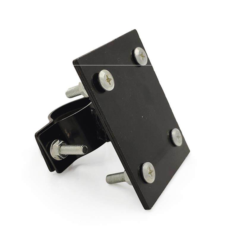 自行车安装调节灯架电动车篮固定篮子前车筐灯U叉改装铁架配件