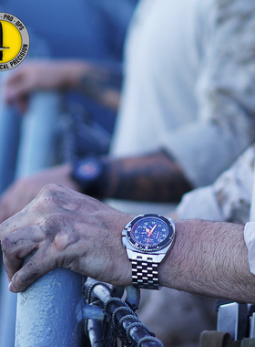 MTM爱国者黑色盘美国进口户外防水运动手表时尚ins小众设计手表男