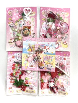 【6.12发货录】日本食玩kitty串珠手机链条挂件ccd挂链手机链