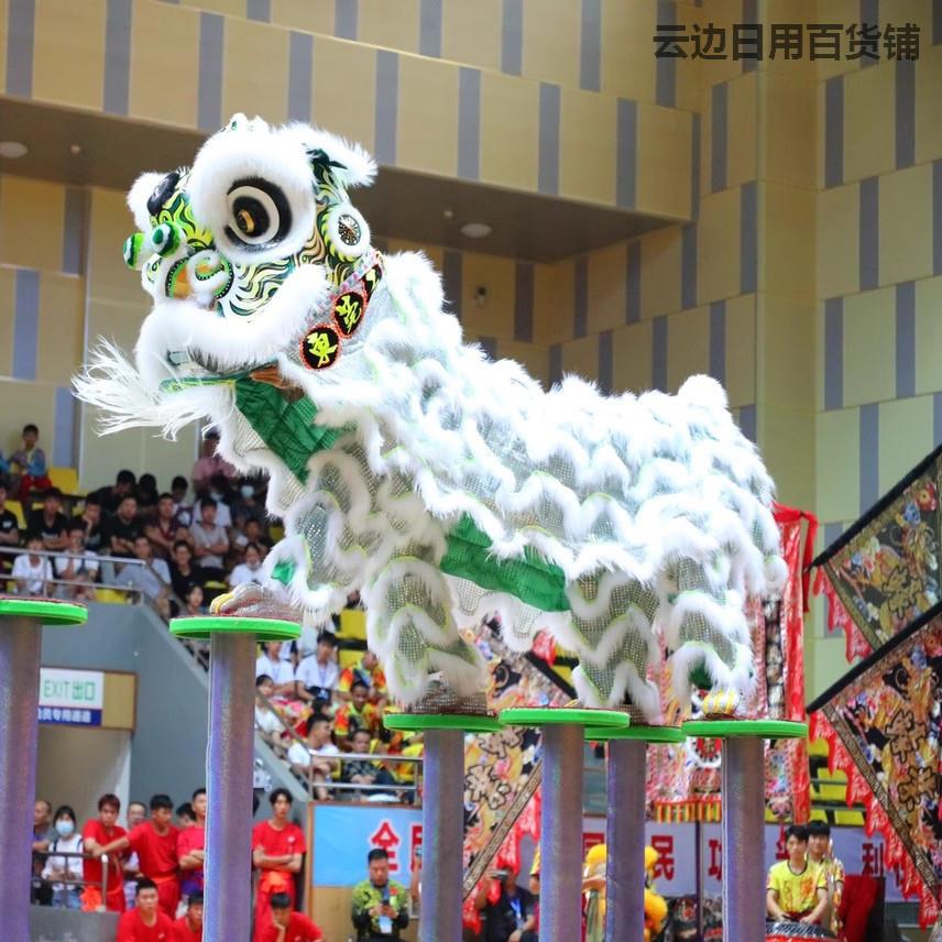 醒狮舞狮道具成人双人狮景区演出