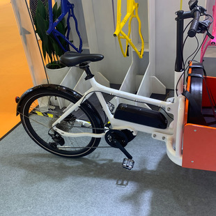重载自行车Cargobike电助力单车货运自行车载重接送小孩大型宠物