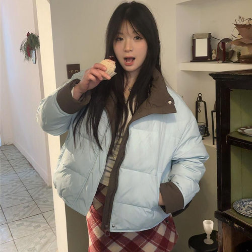 小个子冬季爆款2025新款羽绒棉服