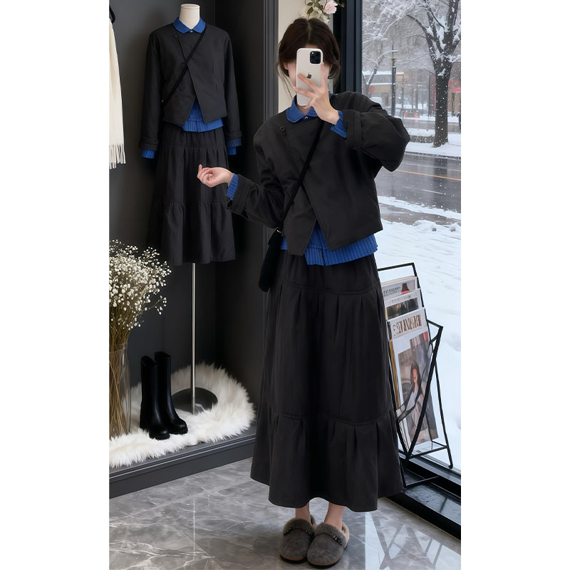 秋冬2025新款气质保暖高级感套装