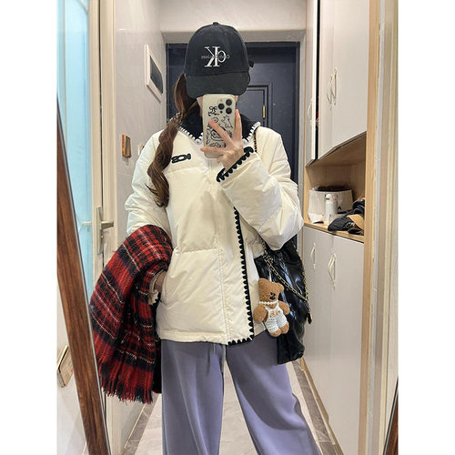 2025冬季新款保暖羽绒棉袄女外套