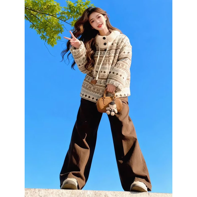 高级感加厚保暖羊羔毛外套女冬装