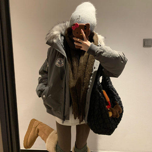 秋冬2025新款高级感派克羽绒棉服