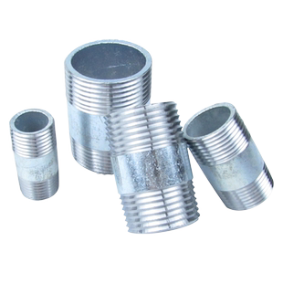 玛钢外丝/镀锌管件玛钢圆外丝管直接DN15—DN100