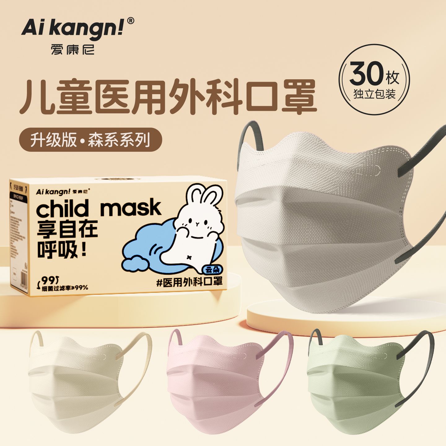 【学生专用】医用外科儿童口罩