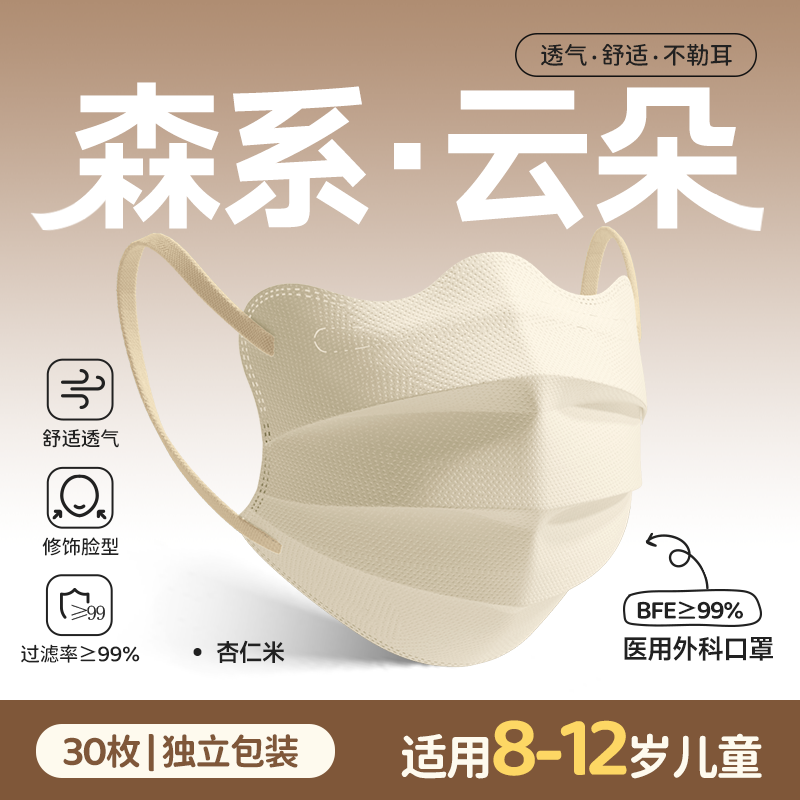 【6-15岁儿童专用】医用外科口罩