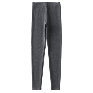 春秋款打底裤女外穿小个子八分百搭高腰显瘦加绒紧身弹力保暖裤冬