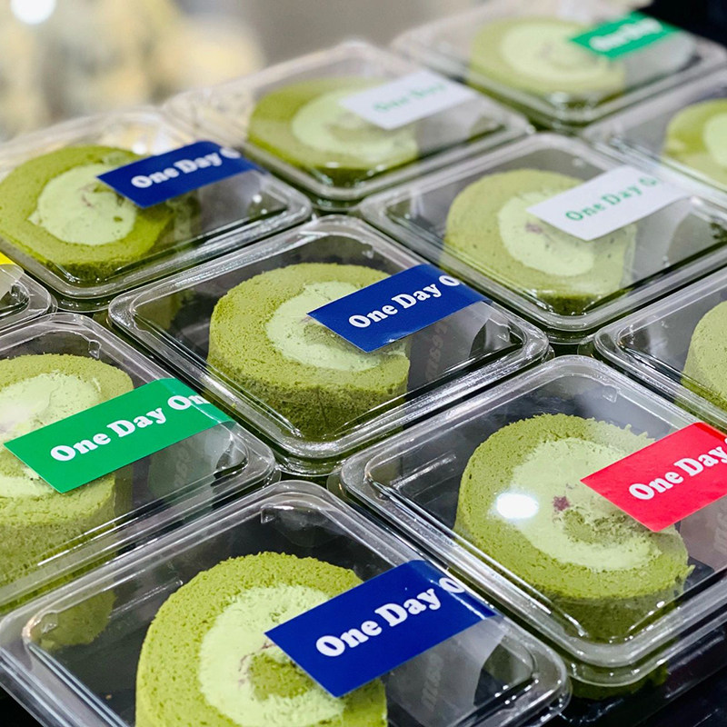 日式切片蛋糕卷瑞士卷女王卷一次性透明方形包装盒单个装打包盒子