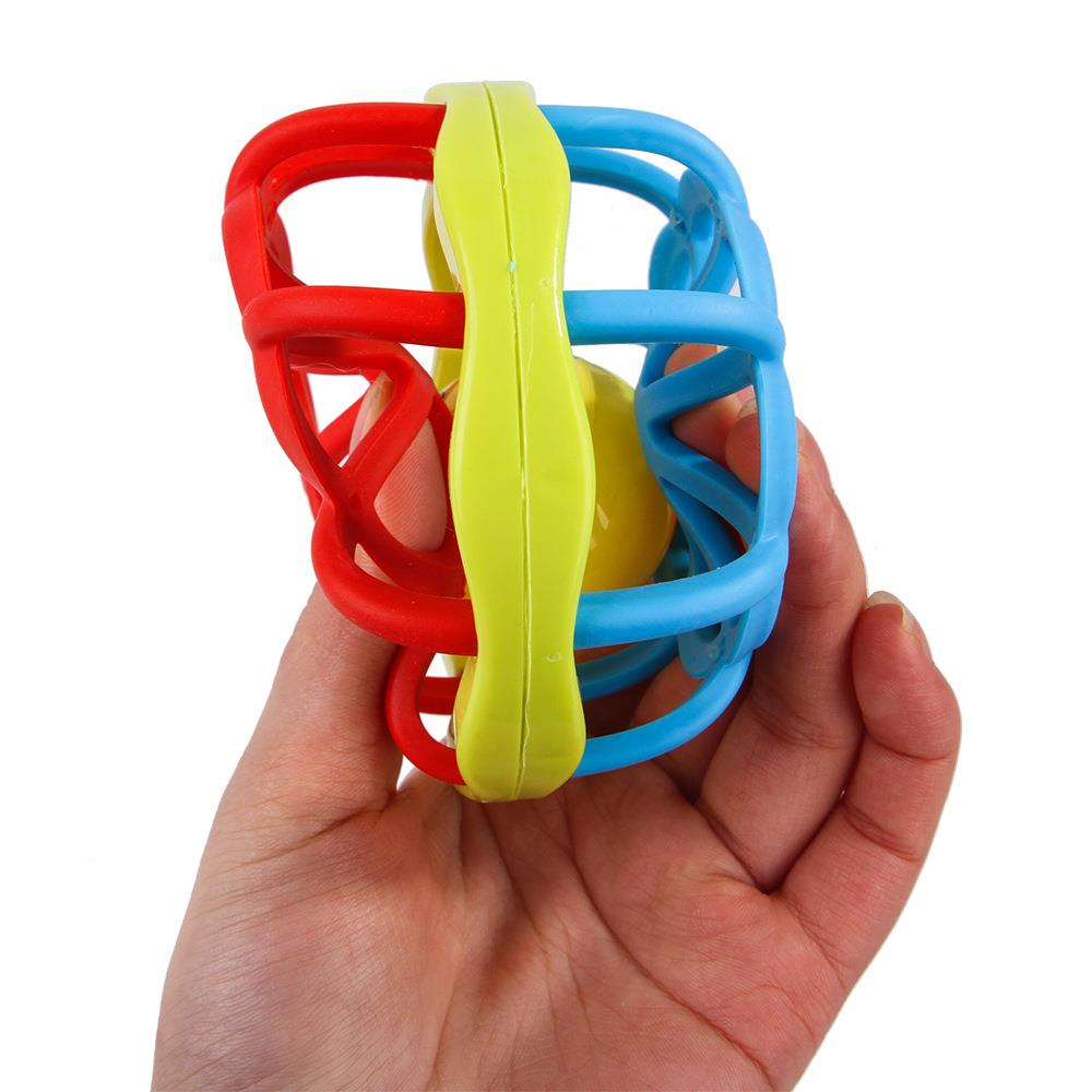 T创意新品宠物猫狗玩具磨牙耐咬放松解闷通用镂空发声铃铛球用品