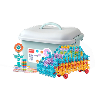 朵发儿童雪花片大号加厚积木拼插拼装幼儿园男孩女孩宝宝益智玩具