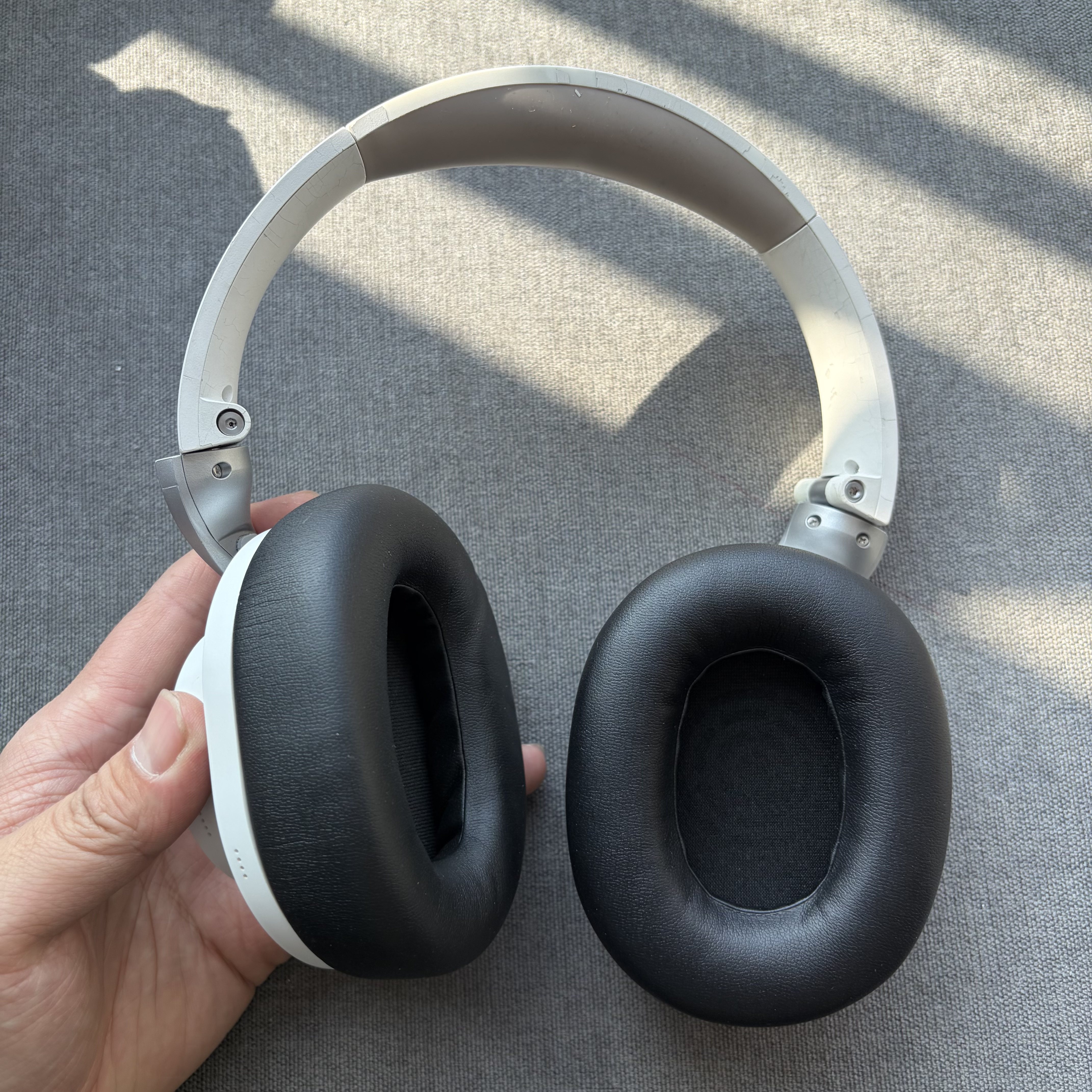 Aonic40海绵垫适用于舒尔Shure Aonic40耳罩蛋白皮耳机配件