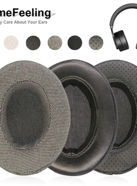 ANC500BT耳罩适用Audio-Technica铁三角ATH-ANC500BT耳罩蛋白皮灰色耳机配件