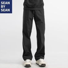 SEANBYSEAN秋冬季潮流户外机能裤运动裤子男防风防水直筒冲锋裤潮