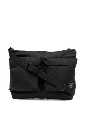 Porter  Bags 黑色单肩包男