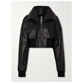 带里衬皮衣女夹克情侣上衣百搭短款 RICKOWENS 短款 外套ins小香