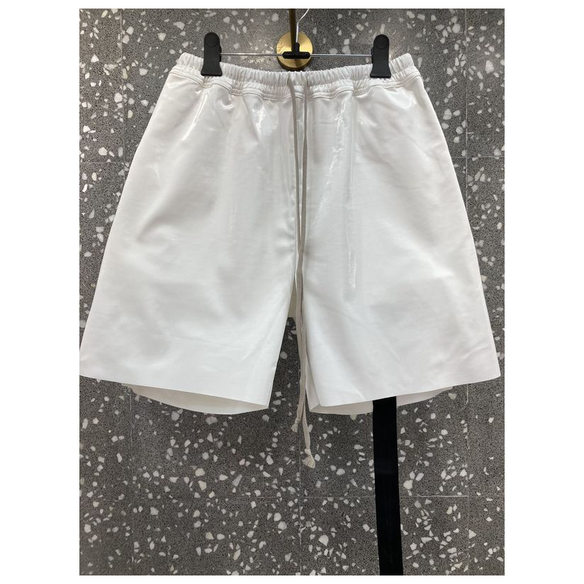 drkshdw by rick owens rick owens drkshdw   女款白色亮面短