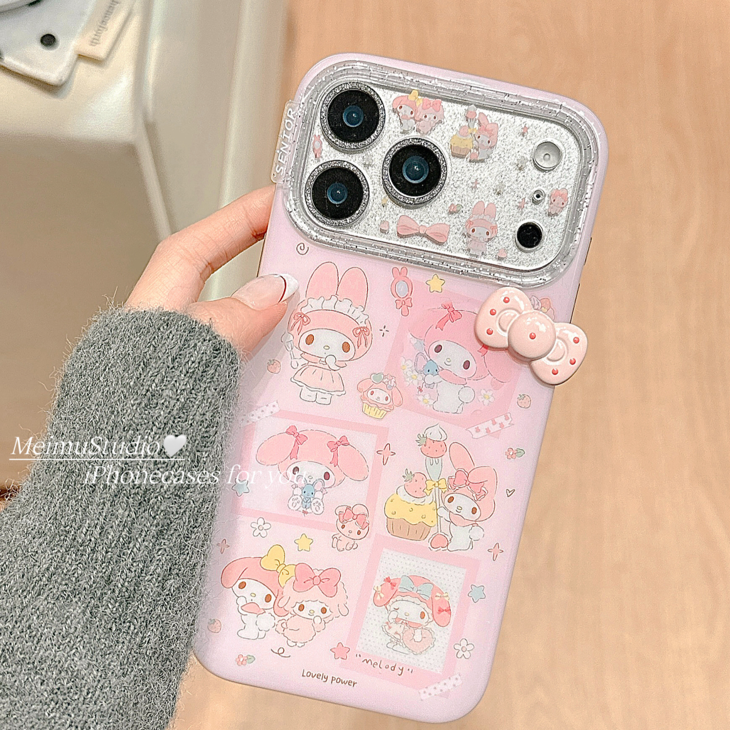 少女粉可爱美乐蒂适用苹果手机壳