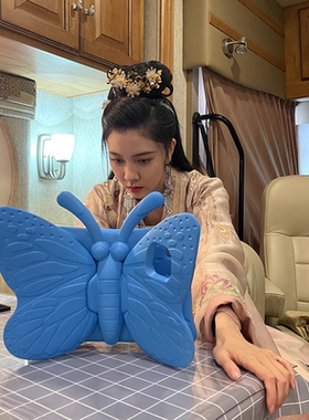 林更新宋妍霏同款适用2025新款ipad10.2寸防摔ipad9.7蝴蝶mini6支架保护壳苹果平板air5/6/7套pro11寸10代