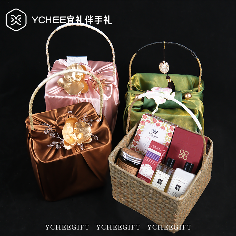 伴娘伴手礼风吕敷礼篮