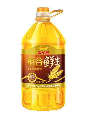 金龙鱼黄金比例稻谷鲜生食用植物调和油5家庭烹饪企业团购