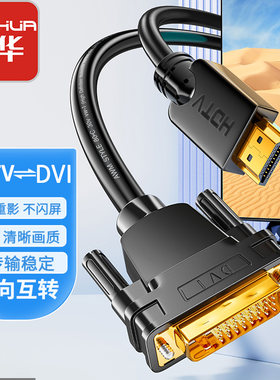 晶华HDMI转DVI4K60Hz双向线
