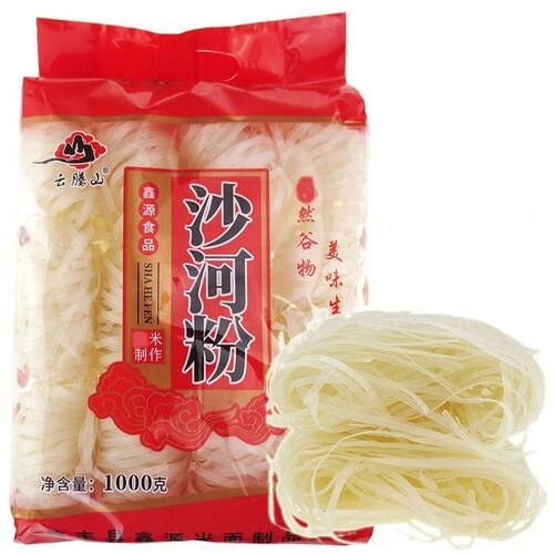 纯大米沙河粉江西烫皮丝正宗广东河粉干方便速食早餐米粉宽米粉