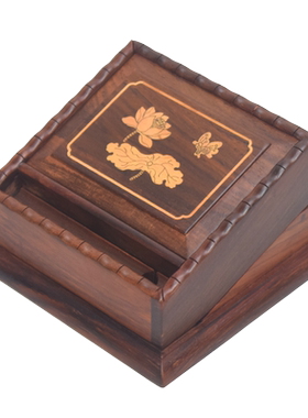 红木工艺品大红酸枝烟跳弹烟盒会所用弹烟器魔术道具礼品办公礼品